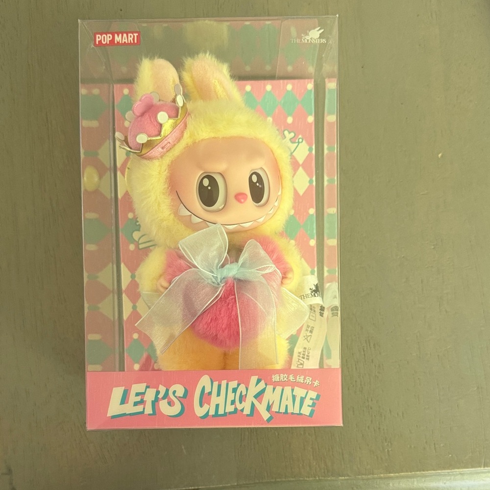 POP-MART Limited Let’s Check Mate Labubu